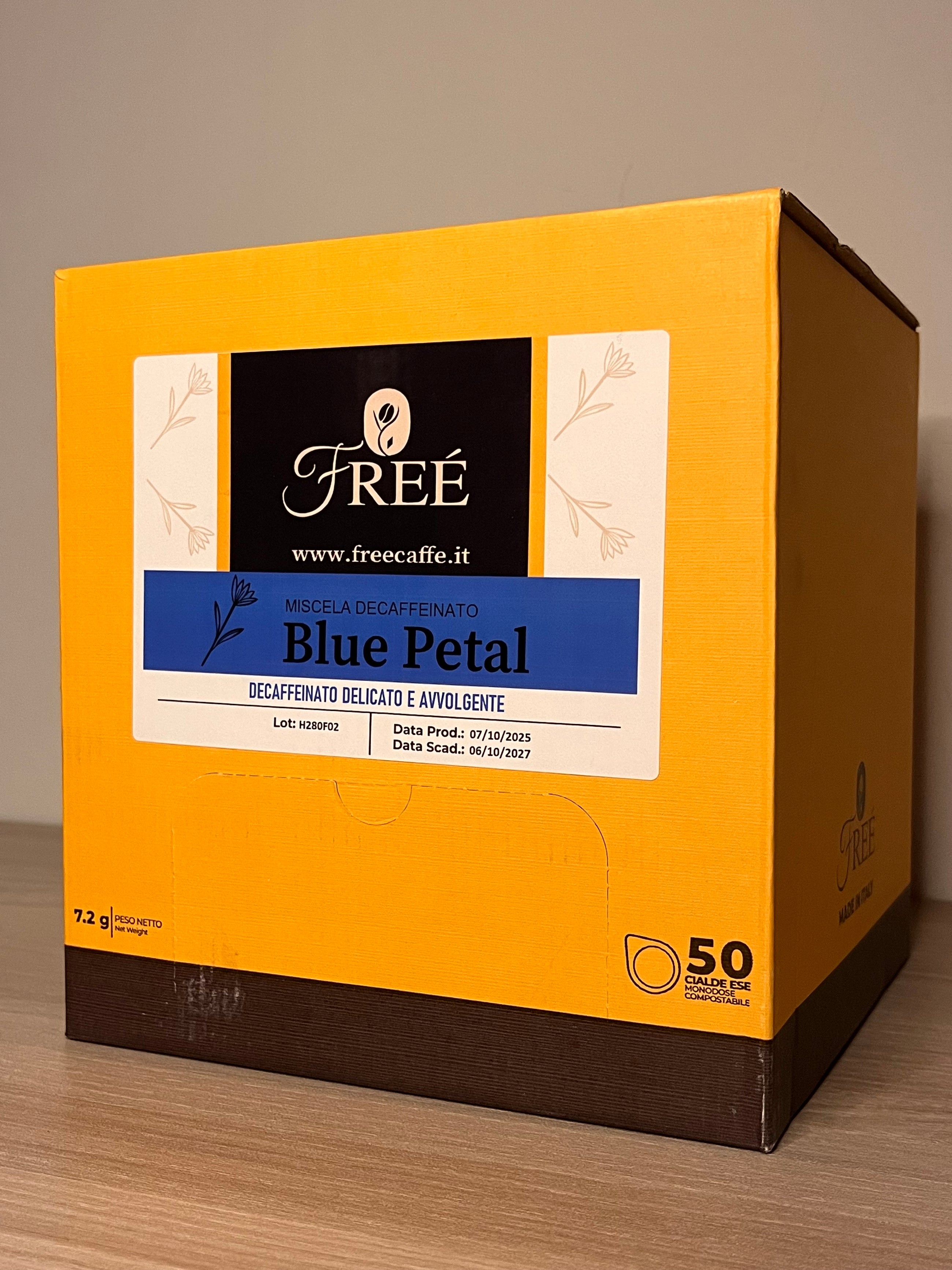 Cialde Compostabili di Caffè Artigianale formato da 50 cialde