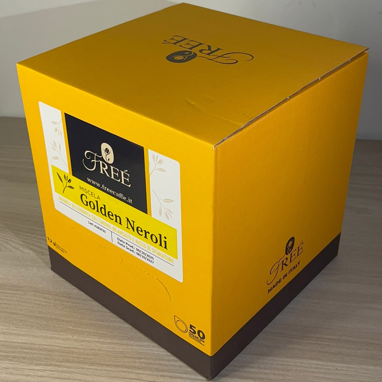 Cialde compostabili  di caffè artigianale  formato da 150 cialde